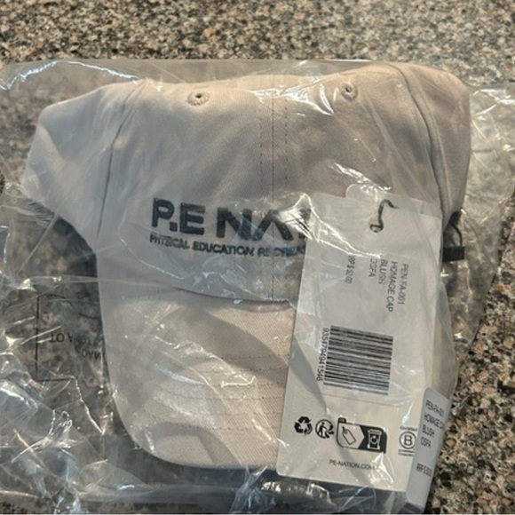 P.E Nation Accessories - P.E Nation Cream/blush pink Cap - new and in packaging